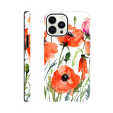 Poppy Garden Tough Case