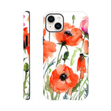 Poppy Garden Tough Case