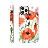 Poppy Garden Tough Case