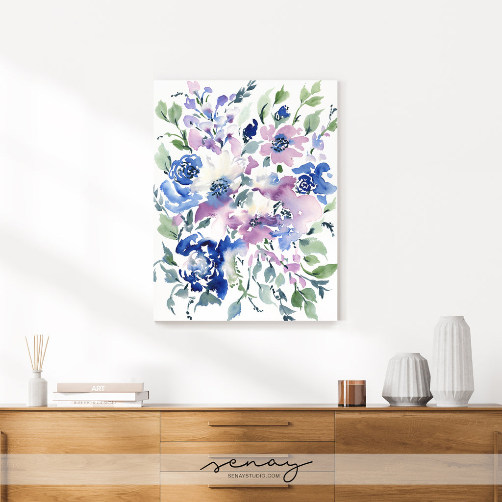 Beautiful painting ready to hang wall art made in Canada by Senay Studio