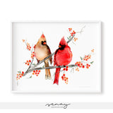 Mr & Mrs Cardinal