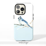 Blue Jay Bird Tough Case