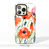 Poppy Garden Tough Case