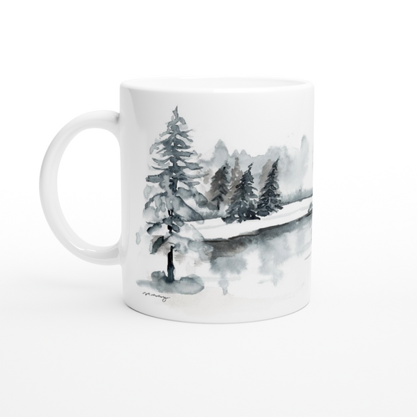 Winter Scene Mug 11oz