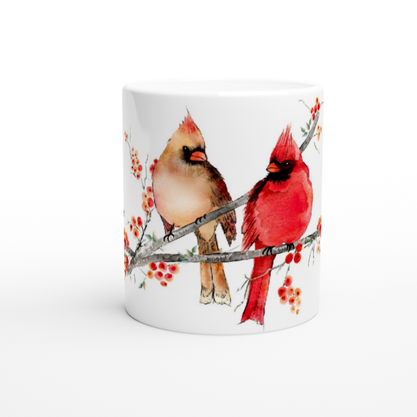 Mr & Mrs Cardinal Mug 11oz