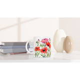 Poppy Garden Mug 11oz