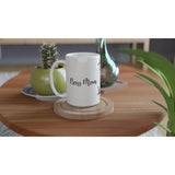 Boss Mom & Dawn Flowers Mug 15oz