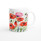 Poppy Garden Mug 11oz