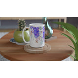 Purple Wisteria Mug 15oz