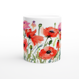 Poppy Garden Mug 11oz