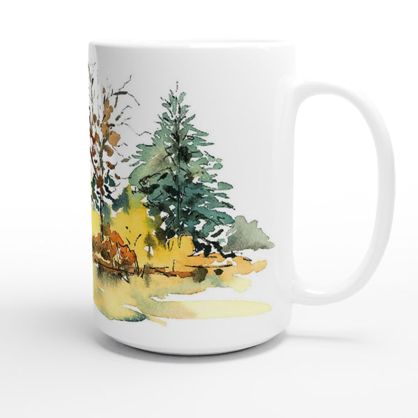 Autumn Scene Mug 15oz