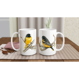 Oriole Bird Mug 15oz