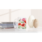 Poppy Garden Mug 15oz