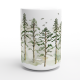 Woodland Trees Mug 15oz