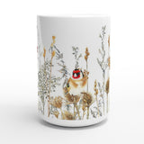 European Goldfinch in the Wild Mug 15oz