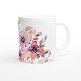 Boss Mom & Dawn Flowers Mug 11oz