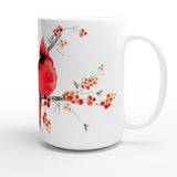 Mr & Mrs Cardinal Mug 15oz