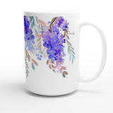 Purple Wisteria Mug 15oz