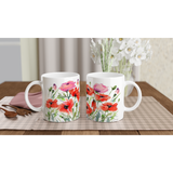 Poppy Garden Mug 11oz