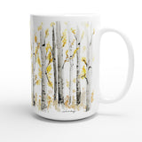 Birch Trees Mug 15oz