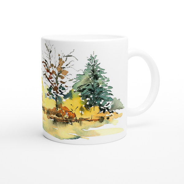 Autumn Scene Mug 11oz