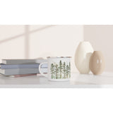 Woodland Trees Enamel Mug 12oz