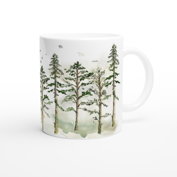 Woodland Trees Mug 11oz