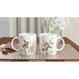 European Goldfinch in the Wild Mug 11oz